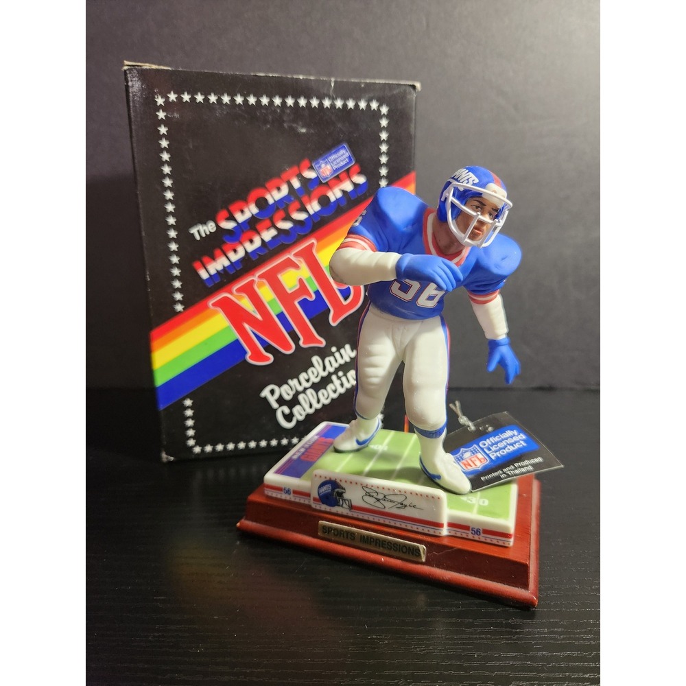 Sports Impressions NFL Porcelain Figure Lawrence Taylor‎ New York Giants 56 1990